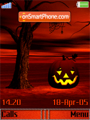 Halloween08 tema screenshot