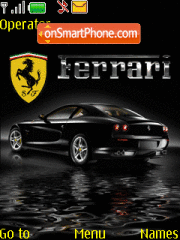 Скриншот темы Ferrari1