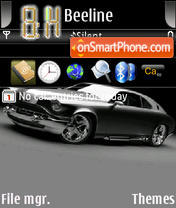 Supercar theme screenshot