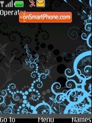Black Blue theme screenshot