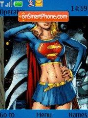 Supergirl 01 tema screenshot