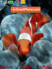 Animated Fish tema screenshot