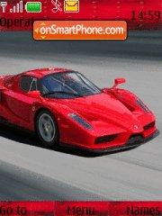 Capture d'écran Ferrari Enzo thème