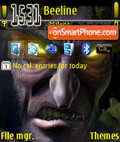 Horror 01 theme screenshot