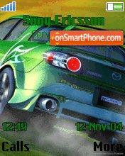 Mazda RX 8 theme screenshot