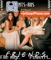 Capture d'écran Friends thème