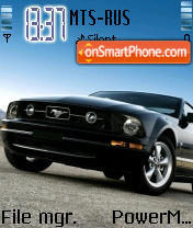 Ford Mustang 05 tema screenshot