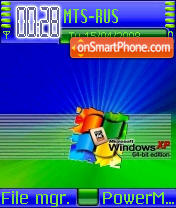 Windows XP 64-bit theme screenshot