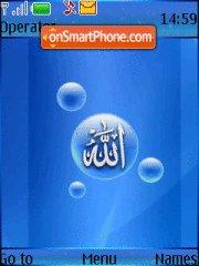 Capture d'écran Allah thème