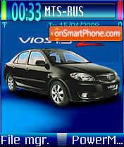 Capture d'écran Toyota Vios 1.5Z thème