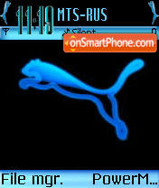 Puma Animated s60 theme screenshot