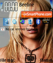 Скриншот темы Britney 10