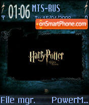 Capture d'écran Harry Potter 16 thème