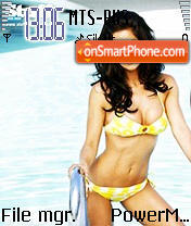 Brooke Burke Bikini tema screenshot
