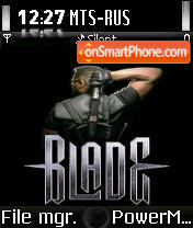 Blade 01 tema screenshot
