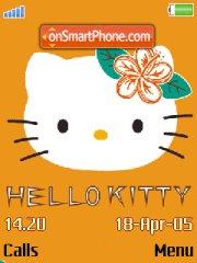 Hello Kitty Tribal es el tema de pantalla