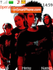 Tokio Hotel 05 theme screenshot