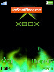 Animated Xbox theme screenshot