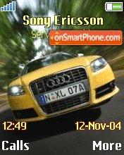 Capture d'écran Audi A3 thème