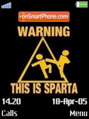 Скриншот темы This Is Sparta 01