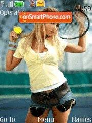 Capture d'écran Tennis Anyone thème