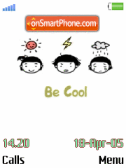 Be Cool 01 es el tema de pantalla