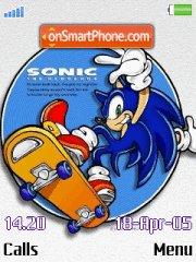Sonic 05 theme screenshot
