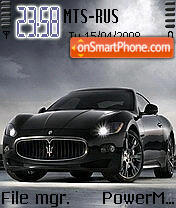 Скриншот темы Maserati 01