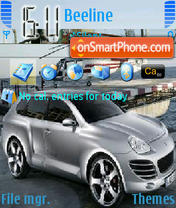 Capture d'écran Porsche Cayenne Rinspeed Chopster thème
