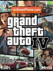 Capture d'écran Grand Theft Auto Iv thème