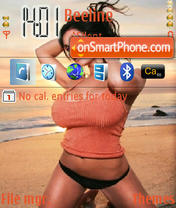 Denise Milani 05 theme screenshot