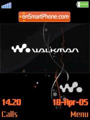 Capture d'écran Walkman 04 thème