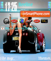 Capture d'écran Bugatti Veyron 04 thème