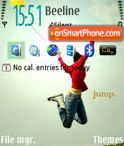 Jump theme screenshot