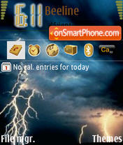 Lightning theme screenshot