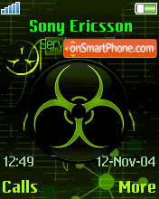 Virus tema screenshot