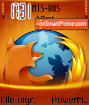 Capture d'écran Firefox thème