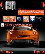 Скриншот темы Ferrari 615