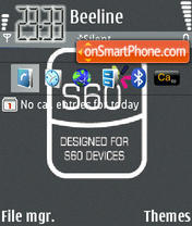 S60 OS theme screenshot