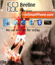C.Ronaldo theme screenshot