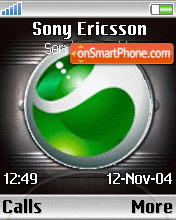Capture d'écran Sony Ball thème