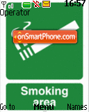 Cigarette Environment tema screenshot