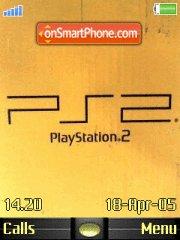 PlayStation 2 Ps2 Gold theme screenshot