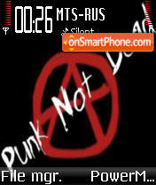Punk 02 theme screenshot