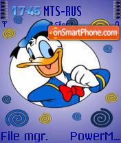 Скриншот темы Donald Duck 07