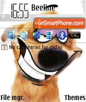 Cool Dogs tema screenshot
