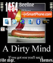 Скриншот темы Dirtymind