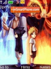 Naruto Sasuke 01 theme screenshot