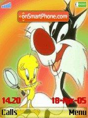 Sylvester (Looney Tunes) es el tema de pantalla