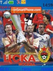 Скриншот темы PFC CSKA